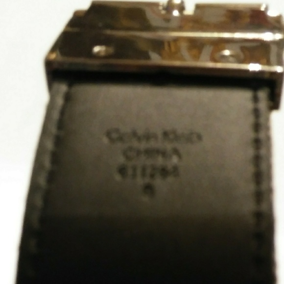 Calvin Klein CK Belt ~ Sz Small - Picture 2 of 2